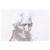Image 3 : Framed Original Etching of Elderly Indian Man