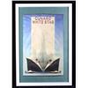 Image 1 : Cunard White Star Framed Advertising Banner