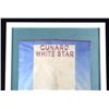 Image 2 : Cunard White Star Framed Advertising Banner