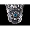 Image 5 : Navajo Sterling & Kingman Turquoise Hair Clip