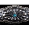 Image 6 : Navajo Sterling & Kingman Turquoise Hair Clip