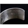 Image 10 : Navajo Raymond Begay Chip Inlay Silver Bracelet
