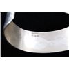 Image 9 : Navajo Raymond Begay Chip Inlay Silver Bracelet