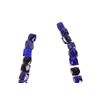 Image 12 : Russian Cobalt & Garnet Glass Trade Bead Necklaces