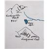 Image 9 : Montana Bridger Canyon Hand Drawn Historical Map