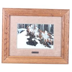 Judy Larson "Phantom Patrol" Framed Print