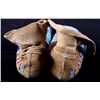 Image 14 : Beaded Cheyenne Moccasins circa 1940's