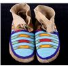 Image 2 : Beaded Cheyenne Moccasins circa 1940's