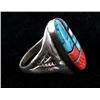 Image 6 : Navajo Mosaic Inlay Sterling Silver Ring