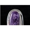 Image 2 : Navajo CJ Butler Sugilite & Sterling Silver Ring