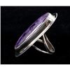 Image 4 : Navajo CJ Butler Sugilite & Sterling Silver Ring