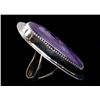 Image 6 : Navajo CJ Butler Sugilite & Sterling Silver Ring