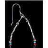 Image 22 : Navajo Sterling Silver Mosaic Earring Collection