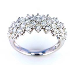 Diamond Set Brand-New 18K Gold Ring