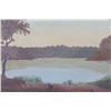 Image 7 : F. Nielsen Original Lake Landscape Oil Painting