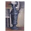 Image 2 : Original Signed Pitcher Acrylic On Canvas Painting