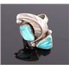 Image 3 : Navajo Native American Sterling & Turquoise Rings