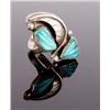 Image 6 : Navajo Native American Sterling & Turquoise Rings
