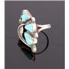 Image 8 : Navajo Native American Sterling & Turquoise Rings