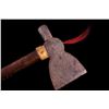 Image 14 : Plains Indians Style Lizard Effigy Pipe Tomahawk