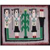 Image 2 : Navajo Female Yei Be Chei Corn People Rug