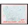 Image 1 : Great Falls Select Beer Montana Topographic Map