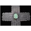 Image 12 : Navajo Carico Turquoise Necklace & Cross Pendant