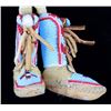 Image 2 : Montana Crow Beaded Miniature Moccasin Key Chain
