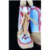 Image 3 : Montana Crow Beaded Miniature Moccasin Key Chain