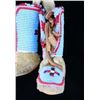 Image 5 : Montana Crow Beaded Miniature Moccasin Key Chain
