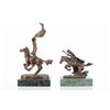 Image 1 : Frederic Remington (1861-1909) Lost Wax Cast Pair