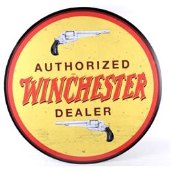 Winchester  Authorized Dealer  Advertising Sign