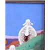 Image 6 : Linda Pond Original Enamel Tile Framed Painting