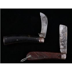 Kutmaster & Sheffield Folding Hoof Knives