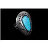 Image 2 : Navajo Sterling Silver Turquoise Ring Collection