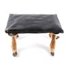 Image 3 : Mid 1900's Deer Hoof & Leather Foot Stool