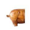 Image 10 : Hand Carved Polished Acacia Hippo C. 1930's