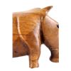 Image 11 : Hand Carved Polished Acacia Hippo C. 1930's