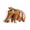 Image 1 : Hand Carved Polished Acacia Hippo C. 1930's
