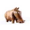 Image 4 : Hand Carved Polished Acacia Hippo C. 1930's