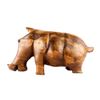 Image 6 : Hand Carved Polished Acacia Hippo C. 1930's