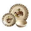 Image 2 : Westward Ho Rodeo 3-Piece Dinner Set of Four