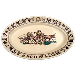 Westward Ho Rodeo Large Oval Serving Platter