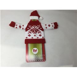Knit Hat & Sweater Bottle Topper