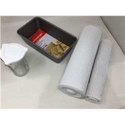 Loaf Pan, Measuring Cup and Grip Mat