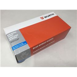 Wurth Blue Nitrile Gloves XXL