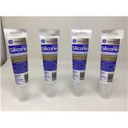 GE Clear Transparent Silicone (4 x 82.8ml)