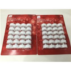 Home Accents Holiday LED Tealights (2 x 24)