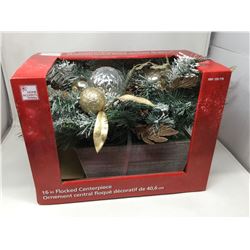 16in Flocked Centerpiece