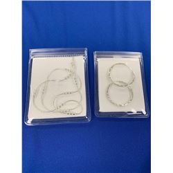 Lot of Sterling Silver Necklace and Earrings